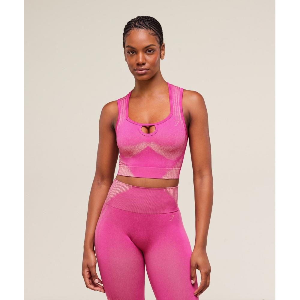 

Gymshark Diffuse Seamless Cropped Tank Winning Pink Refresh Yellow B3b9j Kcrh XXL