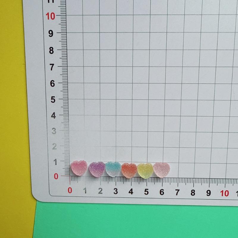 Handicrafts Sewn Products Heart-shaped Star Resin Corner Protectors - DIY Jewelry Bracelets, Earrings, Card Craft Scrapbook