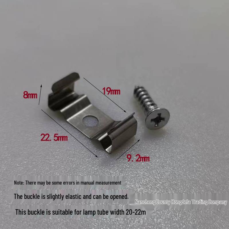 

LED Tube Bracket Clips for T4/T5/T8 Lamps - Installation Accessories