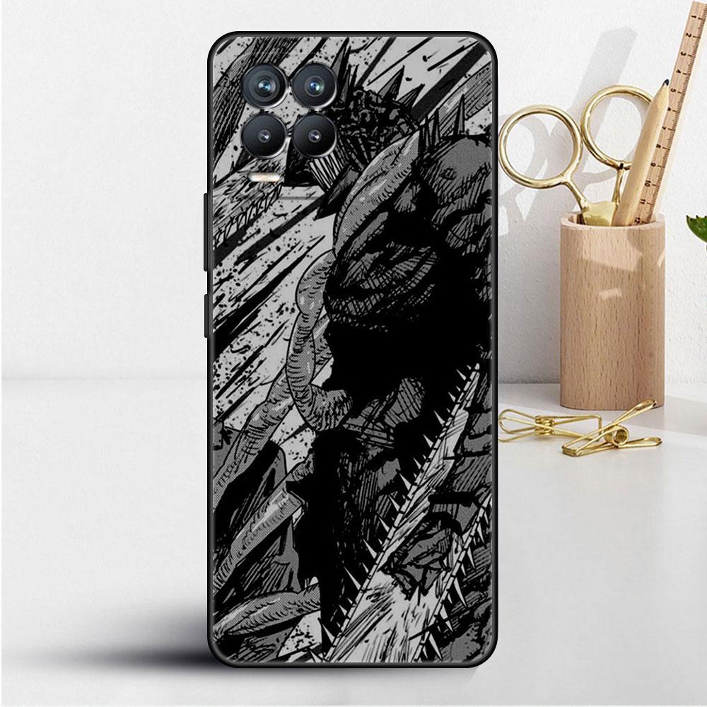 

Крутой чехол Chainsaw Man для Realme 8 C21y GT Neo 2 3 8i C21 7 C11 6 C12 C35 C3 GT 9 Pro C12 Силиконовый TPU чехол для телефона Realme GT Neo3