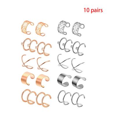Kolczyki – Kolczyki typu "ear cuff"