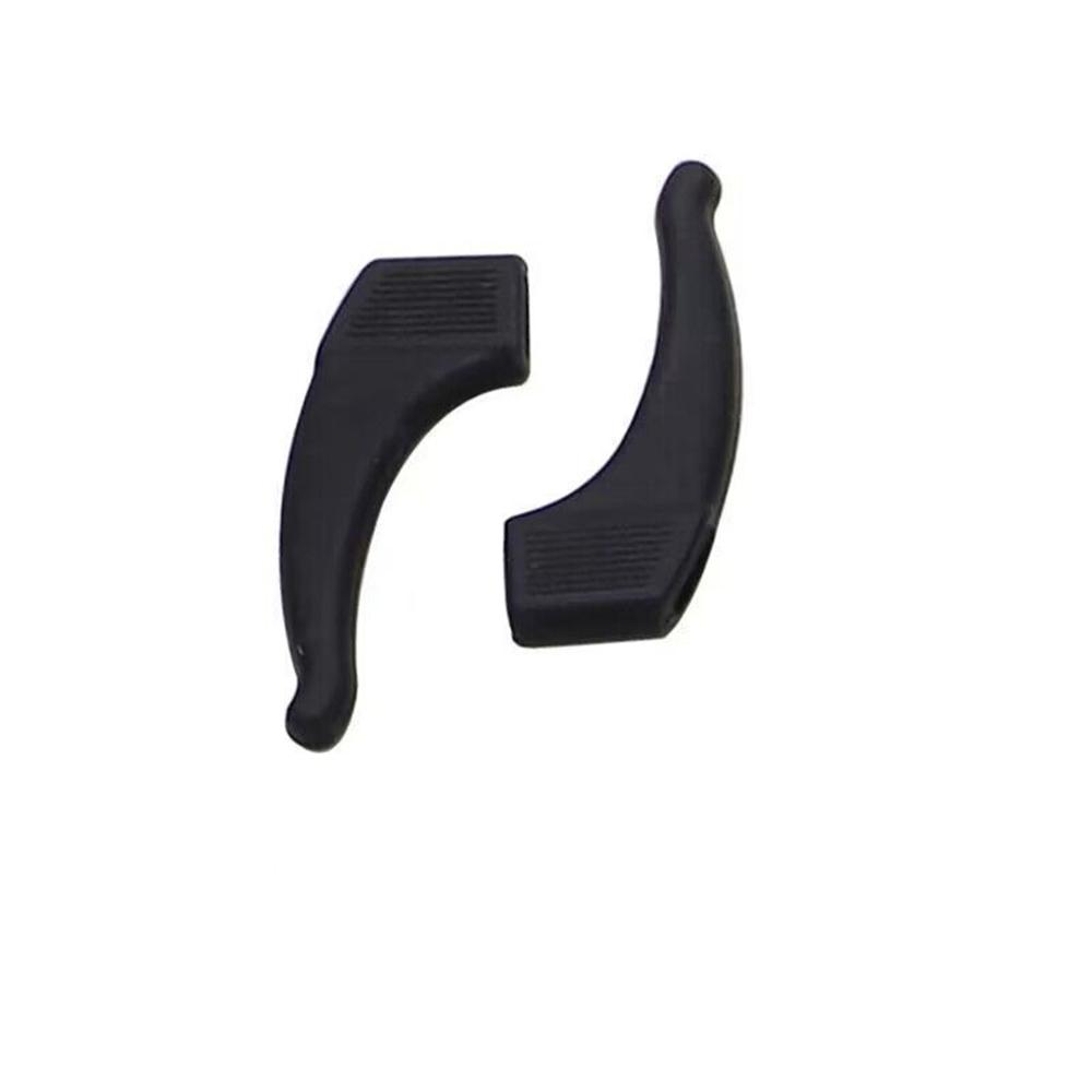 5pairs/Pack Silicone Eyeglass Non-Slip Ear Hook Anti-Slip Elastic Comfort Glasses Retainers Glasses Accessories Supplies Black