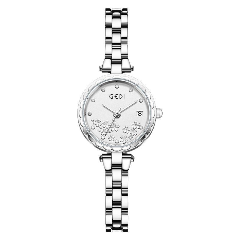 Gadji Damen Elegante Legierung Quarz Uhr Mit Wasserdichter Funktion Für Formelle Kleidung