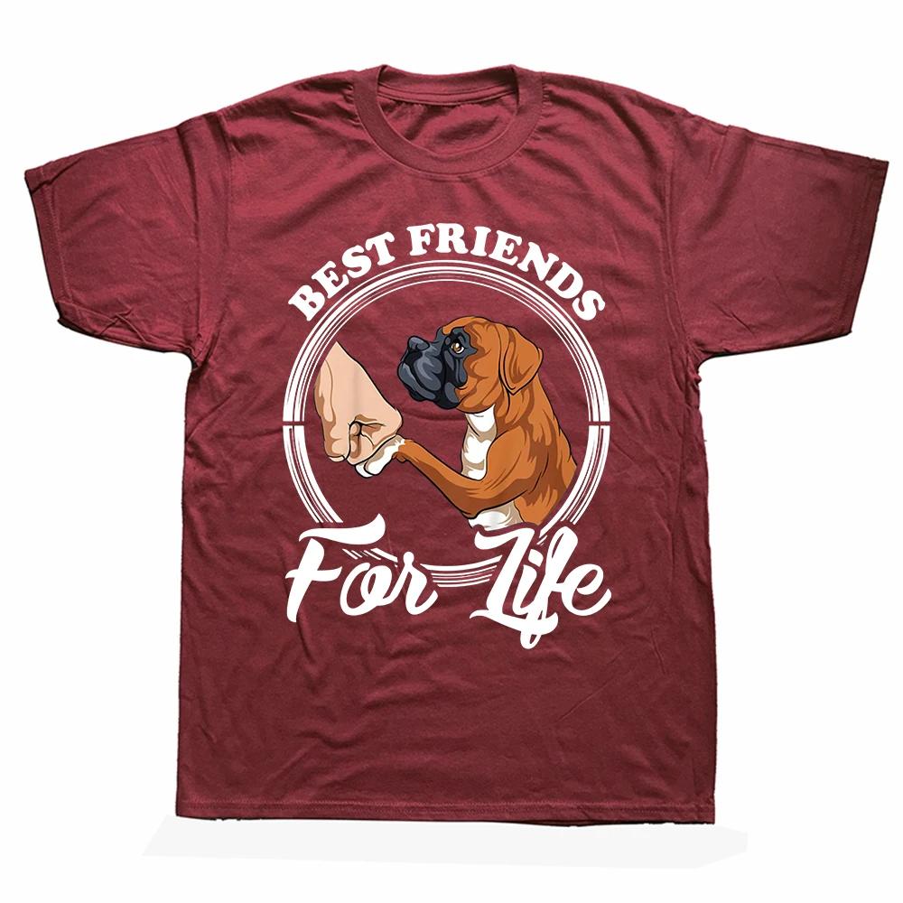 Cool Boxer for Unisex Unisex Puppy Owner Dog Lover Trainer T Shirts Graphic Cotton Streetwear Short Sleeve Gifts Tshirt