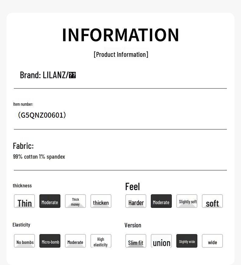 Lilanz Men's Relaxed Fit Straight-Leg Jeans