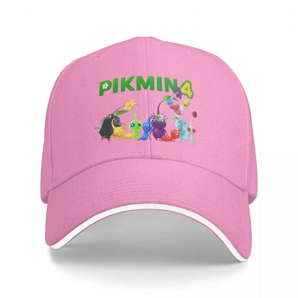 Baseball Caps Pikmin 4 Game Graphic Unisex Women Sport Spring Hats