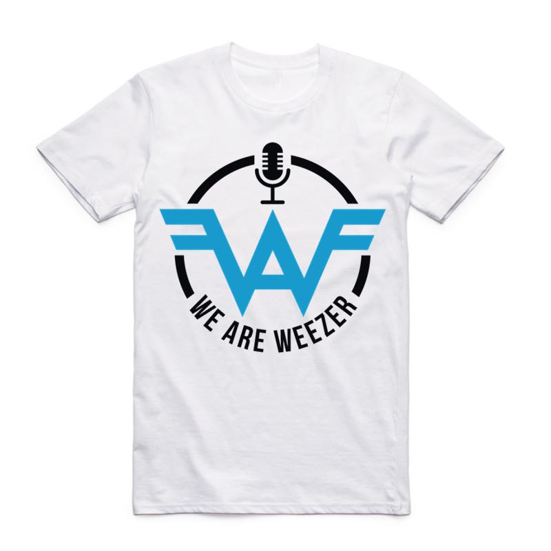 

2019 Новый Модный Мужской Футболка с Логотипом Weezer С Принтом Букв Круглый Вырез Футболка Летняя Прохладная С Коротким Рукавом Мужская Одежда 3XL S
