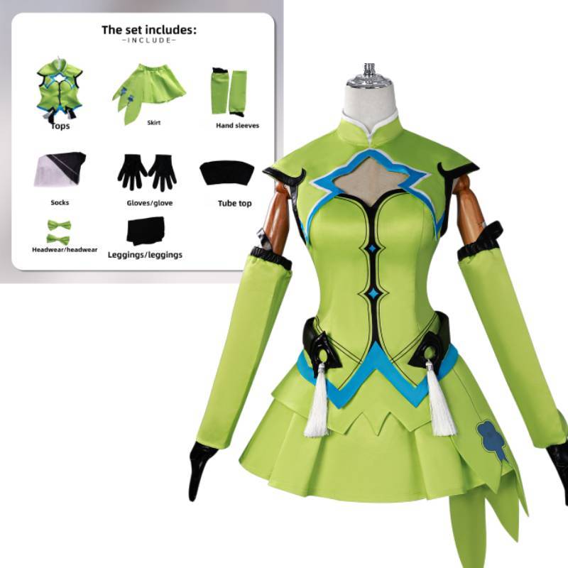 Honor Of Kings Lady Sun Polyester Cosplay Outfit For Anime Role Play And Costume Parties