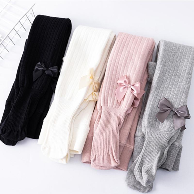 Girls Stretchy Tights Pantyhose Winter Leggings Kids Leg Warmer Child Autumn Leggings Thick Velvet Fleece Lined Leggings