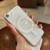 Original transparent Magsafe Case For iPhone 16E Magnetic Wireless Charge Shockproof Cover For iphone 17 Air 17 16 Pro Max Case