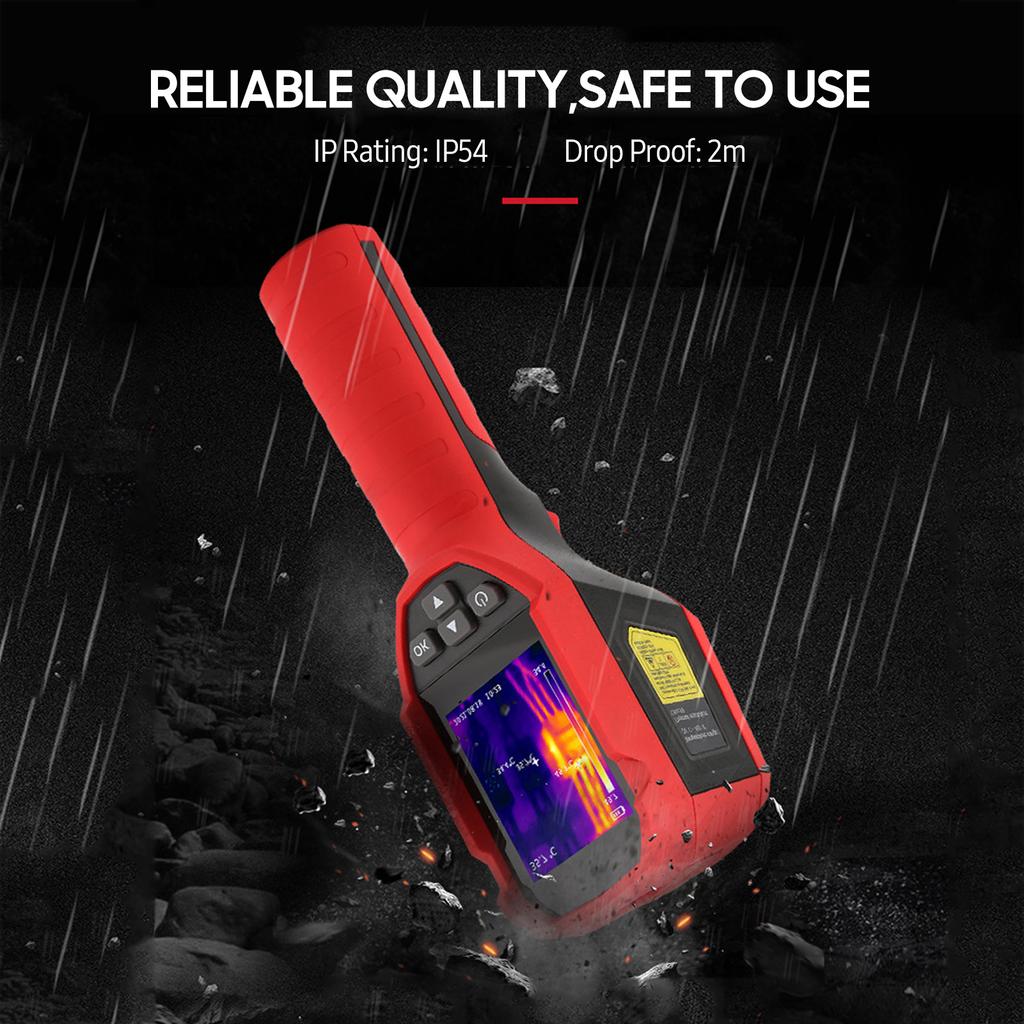 UNI-T UTi120S Professionell Infraröd Värmekamera 2,4-tums LCD Digitala Infraröda Bildenheter