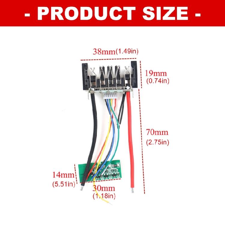 Versatile Battery PCB Protection Board PCB Metal Texture Suitable for Power Tool and Garden Equipment Providing Safety