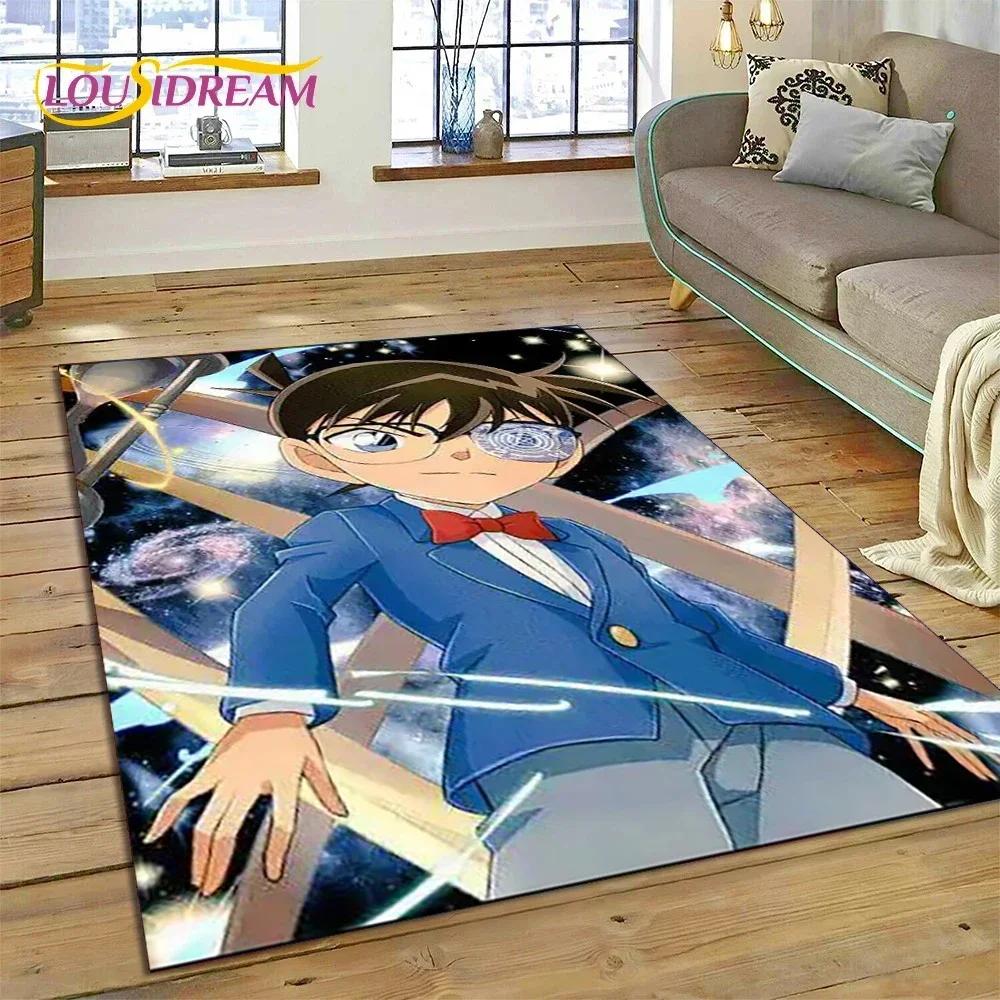 Anime Detektyw Conan Kreskówkowy Dywanik Dywan do Sypialni Salonu Domu Dekoracja Sofy, Gra dla Dzieci Duży Dekor Mata Podłogowa Prezent