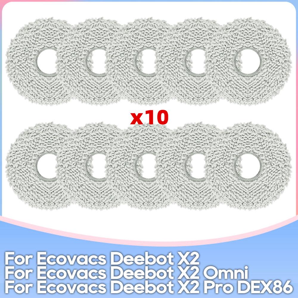 Passend für Ecovacs DEBOT X2 Omni /  X2 Pro / X2 Pro Omni / X2 Combo DEX86 Teile Hauptbürste Seitenbürste Filter Mopptuch Staubbeutel