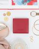 Leather wallet R-23-26-LFN-2985 Red