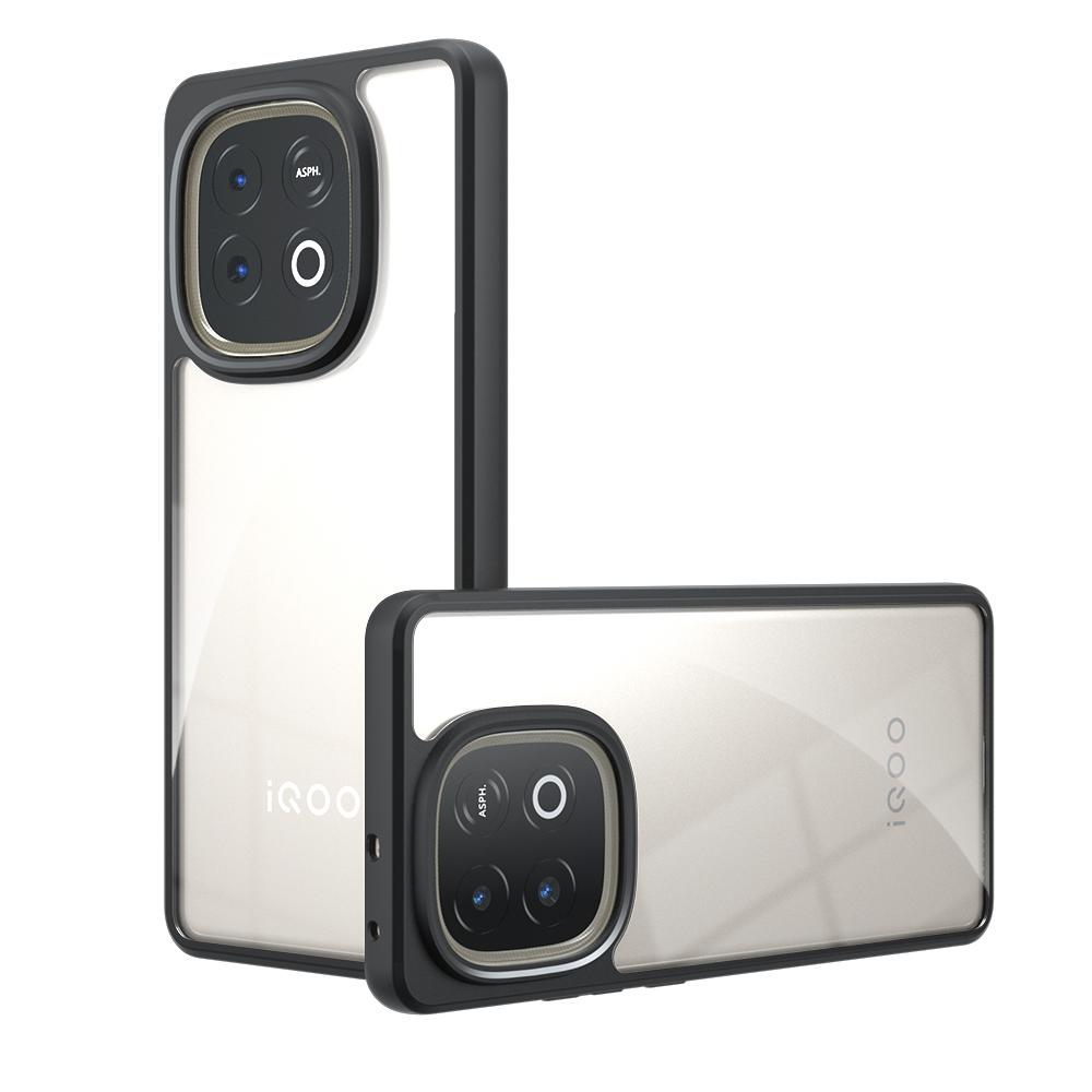 Deksle for iQOO Z10 Turbo Pro / Z10 Turbo Etui Ultratynt Matt Gjennomsiktig & Klart Full Beskyttelse Funda for iQOO Z10 Turbo Capa