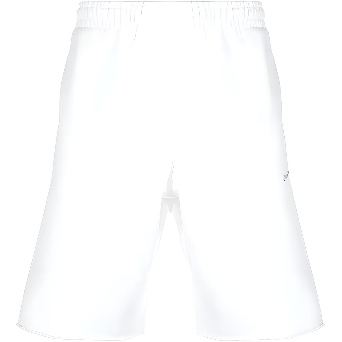 Off-White Single Arrow Pocket Sweatshort White/Black Men Bottoms OMCI012C99FLE0030110 S