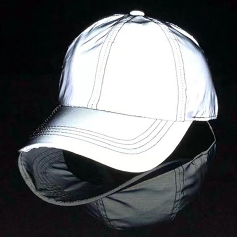 Japanese ins hats, reflective hip-hop baseball caps, men's and women's outdoor sun protection hats suitable for all seasons