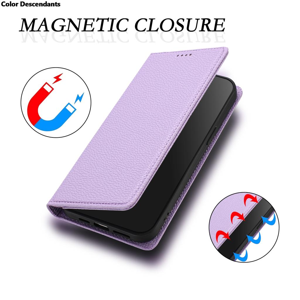 Magnetic Flip Phone Case for VIVO Y400 Y500 X300I X200S V60 Y76 Y31 Y39 V50 LITE S30 iQOO Z9X Leather Book Case with Card Slots