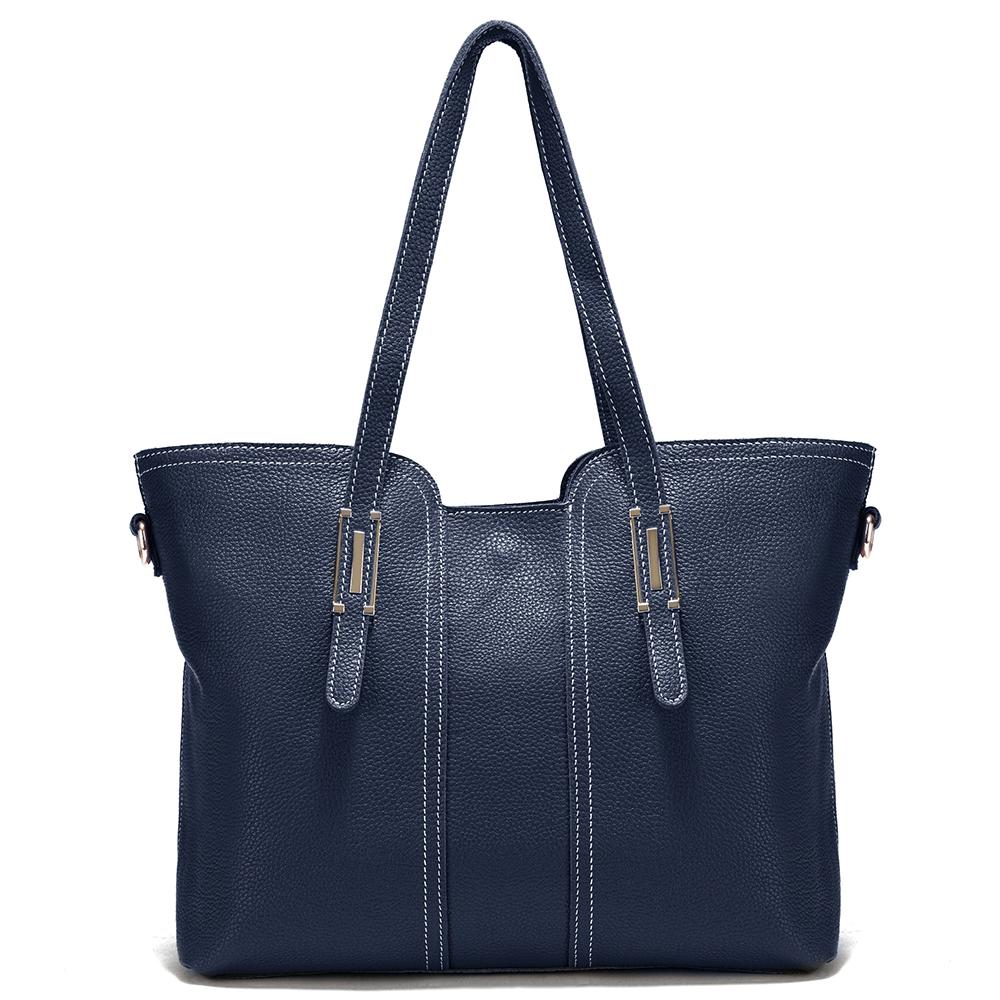 Zency Große Kapazität Damen Umhängetasche Retro Tote Geldbörse