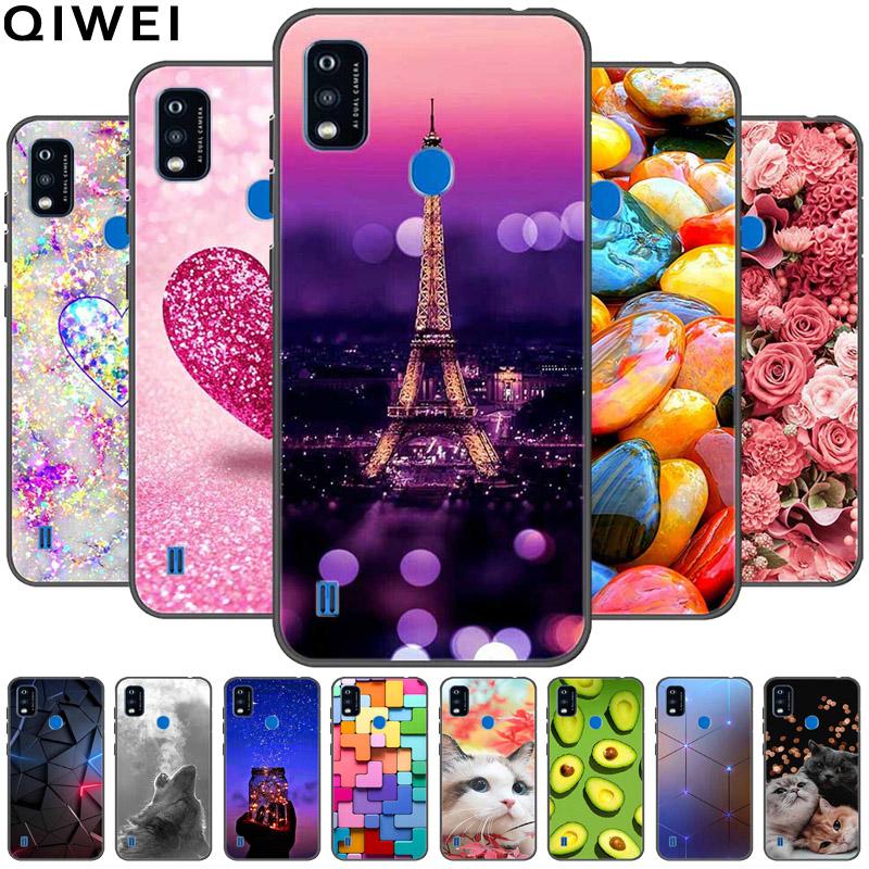 For ZTE Blade A51 Case Lovely TPU Silicone Soft Phone Cover for ZTE Blade A51 / A71 Protect Bumper Cover On BladeA51 A 51 Cute