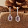Womens Gemstone Pendant Necklace Chain Fashion Jewelry