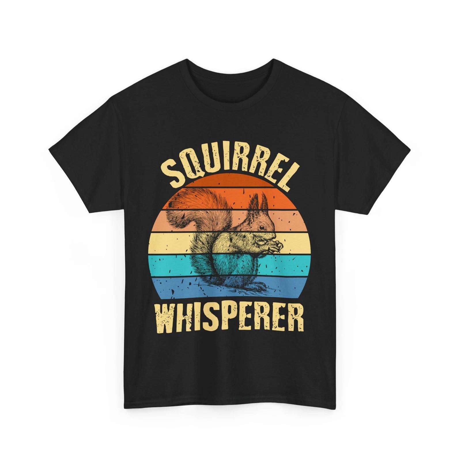 Squirrel Whisperer Shirt Animals Rodents Squirrels Lover Women Men Vintage Shirt M