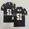 Retro NFL Football Jersey Men Cotton Training Shirt Saints Team Embroidered Sportswear Fall