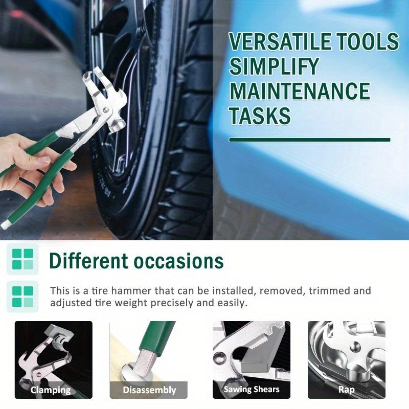 Car Tires Wheel Balancer Auto Wheel Weight Hammer Clip Installer Remover Pliers Car Wheel Balancer Repair Tool Car Accessories