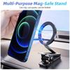 HdoorLink Magnetic Dashboard Car Phone Holder Clip for MagSafe Multifunction Magnet Cellphone Mount Stand for Travel Airplane Kitchen GYM