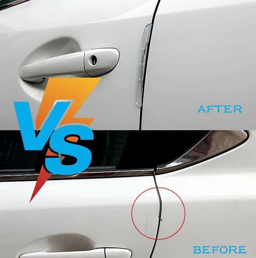 4X Car Accessories Door Edge Guard Strip Scratch Protector Anti-collision Trims
