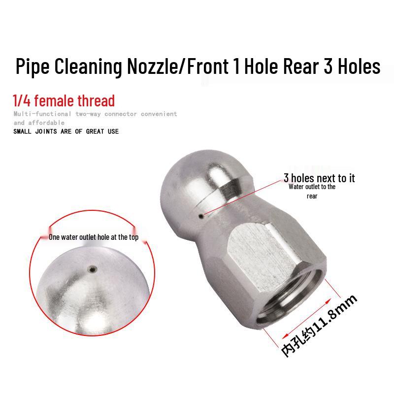 

Насадка для прочистки канализации для мойки высокого давления для очистки труб