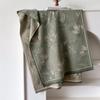 imitation cashmere maple leaf retro style advanced texture printing double-sided warm scarf shawl