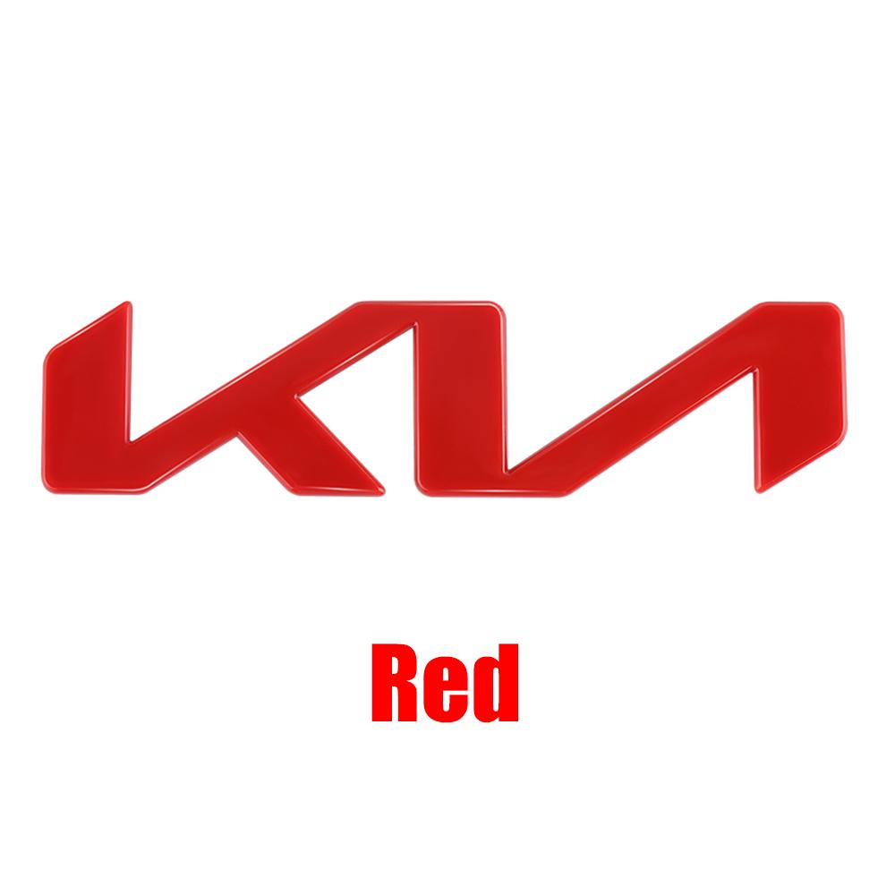 ABS Car Logo Cover Front Grille Badge Rear Trunk Emblem Decal Accessorie For KIA Sportage GT RIO Ceed Picanto Pegas Sorento Niro