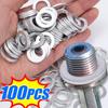 M14 Auto Dichtring Aluminium Schraubscheibe Auto Motor Unterseite Öl Ablassschraube Dichtring Zubehör für Honda 94109-14000