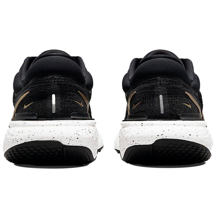 New Nike ZoomX Invincible Run Flyknit Black Metallic Gold Women's CT2229-004