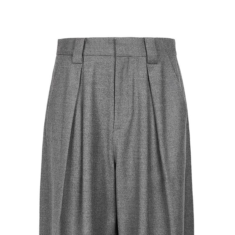 LESS 2025 Winter Casual Retro Wide-Leg Long Pants
