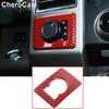 4WD Four Wheel Drive Switch Knob Cover Trim For Ford F-150 15+ Red Carbon Fiber