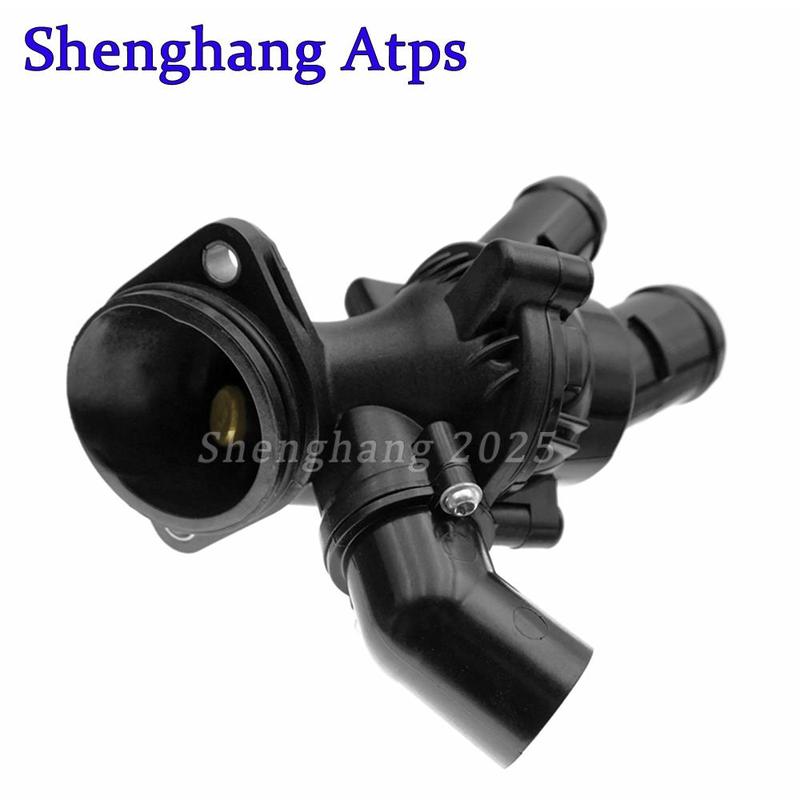 87℃ Motorkühlmittelthermostat mit Gehäuse 03L121111AF 03L121111F Für VW Multivan T5 Transporter 2.0 TDI 2009-2015