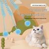 Newcomer Discount: Self-Play Cat Toy Hanging Spring with Rabbit Fur Ball for Boredom Relief