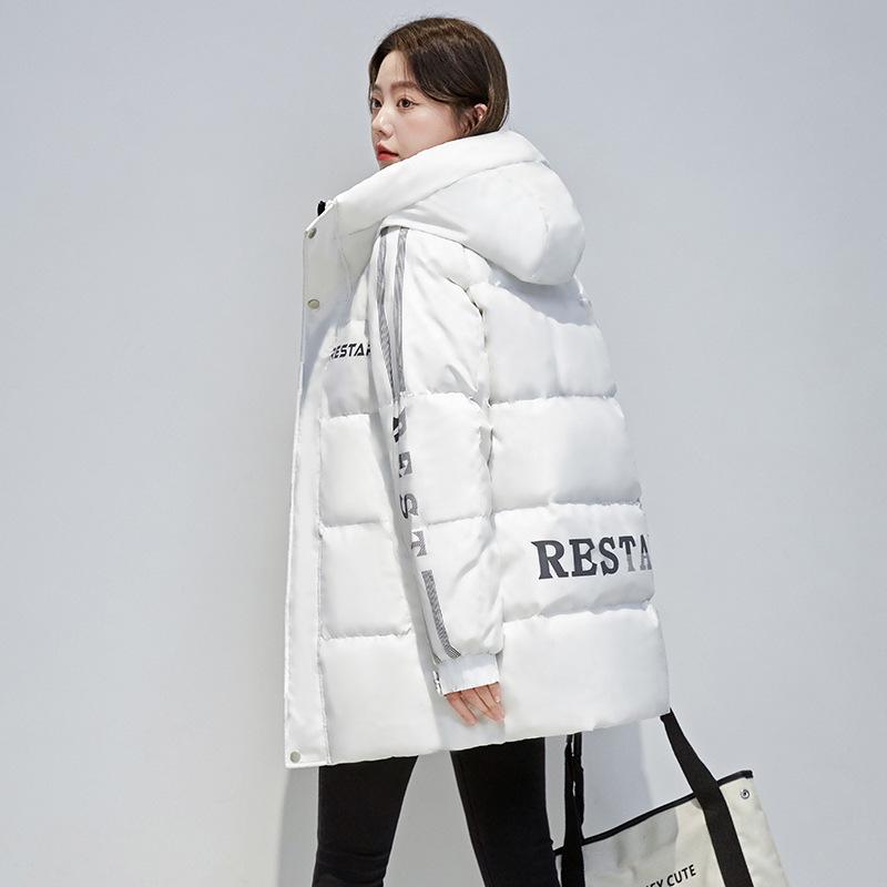 Trendy Mid-Length Unisex Down Jacket 2025: