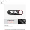 For Tesla Model 3 Model Y 2018-2026 Carbon Fiber Rear Trunk Switch Button Prompt Sticker Trim Car Interior Tuning Accessories
