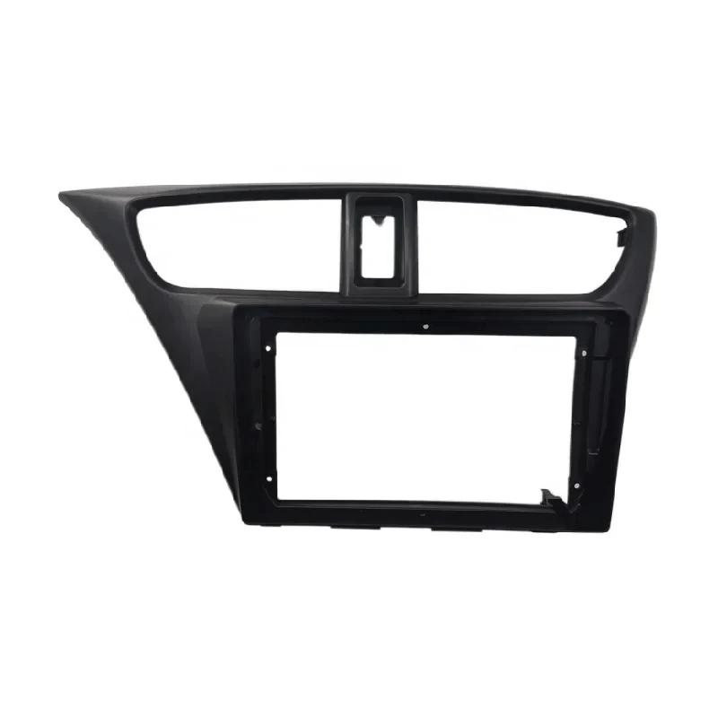 9 Inch Car Frame Fascia Adapter Canbus Box For Honda Civic Hatchback 2012 Android Radio Dash Fitting Panel Kit