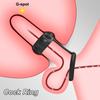 Cock Ring for Men Ejaculation Delay Penis Ring Silicone Chastity Cage Adult Goods  Sex Toy for Couples Sex Shop