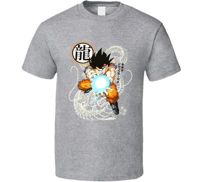 Dragon Ball Z Goku Kamehameha T-shirt Hommes Femmes T-shirts Haut