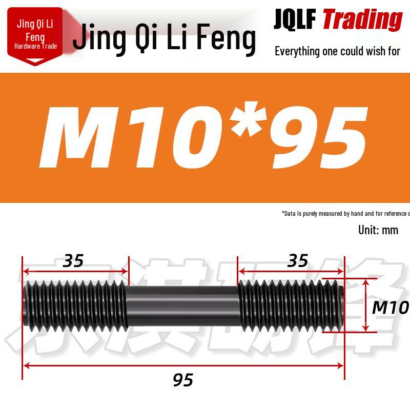High-Strength Double-Ended Stud Bolt M12-M18 | Grade 8.8 Mold & Press Screw Rod