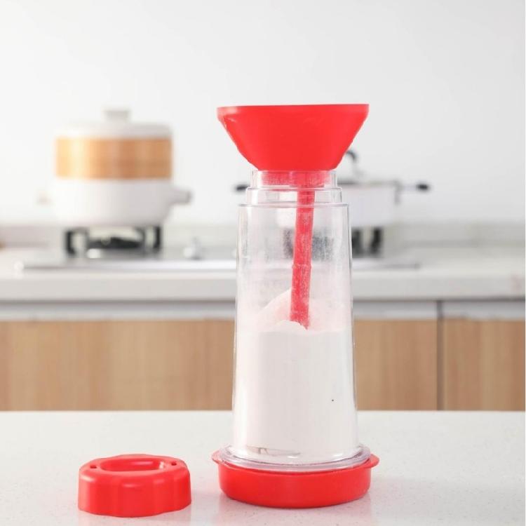 Convenient Handheld Flour Sieves Cup Rotating Flour Sifter Home Baking Tool Rotating Flour Sifter Kitchen Gadgets