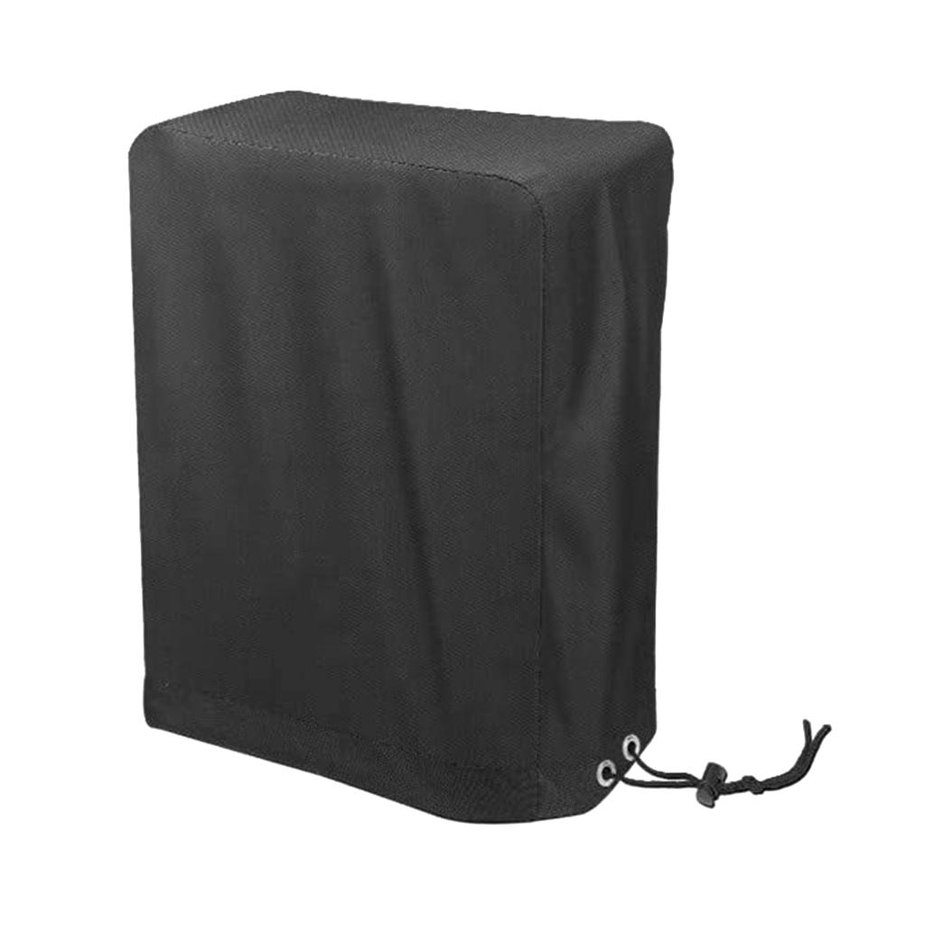 Electric Tongue Jack Cover, Waterproof 420D Oxford Fabric Protective Cover with Drawstring, Universal for RV Travel