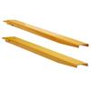 Pallet Fork Extensions, 60" Length 4.5" Width, Heavy Duty Carbon Steel Fork Extensions for Forklifts, 1 Pair Forklift Extensions, Industrial Forklift