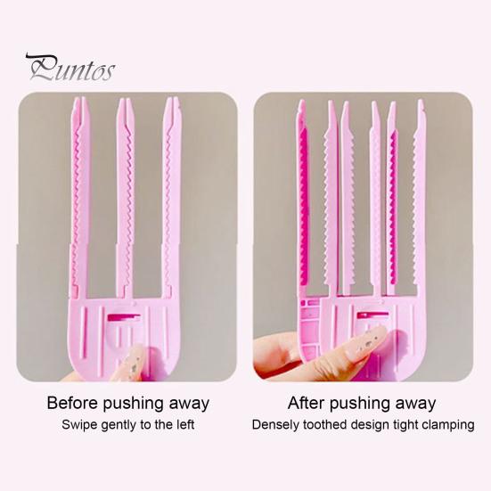 3 Teile/satz Flauschigen Haar Kamm Clip Haar Roller Natürlichen Bump Up Kamm Volumen Clip Tragbare Reise 3/6 Zähne Stirn Pony Styling Kamm Frauen Mädchen Haar